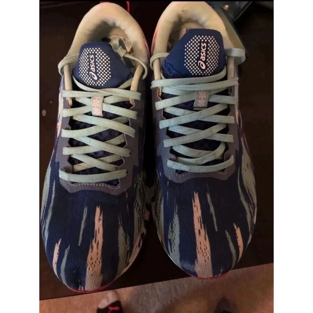 ASICS Noosa Tri 13 Men’s Running Shoes Size 10 Blue Ocean Decay Multicolor